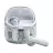 Casti cu fir si microfon JBL TUNE FLEX WHITE GHOST EDITION, TWS HEADSET