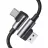 Cablu UGREEN UGREEN Cable USB Male to Type-C Male 3.0 90-Degree Angled US385 3A 1m, Black
