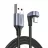 Cablu UGREEN CABLE USB TO TYPE-C 18W ALUMINUM WITH BRAIDED (2M), US311, BLACK