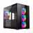 Корпус без БП GAMEMAX INFINITY, W/O PSU, DUAL TEMPERED GLASS, 1XUSB 3.0, 1XTYPE-C, DUST FILTER, BLACK