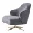 Fotoliu Dogtas ALLEGRA ARMCHAIR METAL (SWIVEL LEG) GK:6665PZ/SA:6667 PZ/AR:FUME-GOLD, BEIGE, Velvet, 130 kg