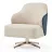 Fotoliu Dogtas ALLEGRA ARMCHAIR METAL (SWIVEL LEG) GK:6665PZ/SA:6667 PZ/AR:FUME-GOLD, BEIGE, Velvet, 130 kg