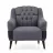 Fotoliu Dogtas DIAMOND ARMCHAIR, GK:6003, BLACK (84*89*92), Stofa, 130 kg