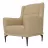 Fotoliu Dogtas FELIS ARMCHAIR, GK:2257, AR:CVZ, VELVET BEIGE, WALNUT+GOLD, Stofa