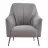 Fotoliu Dogtas MILENA ARMCHAIR, GK:2271, WALNUT, NUBUCK BLUE
