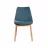 Scaun AG BLOOM, Albastru, Lemn