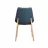 Scaun AG BLOOM, Albastru, Lemn