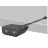 Masa reglabila pe inaltime AG CU SUPORT ELECTRIC ET114 E BK, K019, Gri, Negru, 140x70