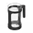 French-press POLARIS COFFEE TEA MAKER ALBERO-1000FP, 1 l, Sticla, Plastic, Negru