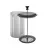French-press POLARIS COFFEE TEA MAKER GRAPHIT-1000TP, 1 l, Sticla, Plastic, Gri