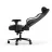Fotoliu Gaming DXRacer CRAFT-23-L-NW-X1, BLACK/WHITE, Gazlift, 150 kg, 145-185 cm, Premium PU leather, Recline 90°-135°, 4D Armrests, Tilt angle lock, Head cushion, built-in lumbar support, Aluminium wheelbase, 2.36" PU Caster, W-2