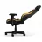 Fotoliu Gaming DXRacer DRIFTING-23-L-NY-X1, BLACK/YELLOW, EPU Leather, Recline 90°-135°, 3D Armrests, Head and Lumbar cushions, Aluminium wheelbase, 2.36" PU Caster, W-23.5kg
