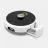 Asapirator robot KARCHER RCF 3, Li-Ion 5200 mAh, 0.43 l, Wi-Fi, Alb, Negru