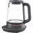 Ceainic electric ELECTROLUX E7GK1-8BP SMART, 1.7 l, 2000 W, Transparent, Negru