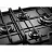 Plita incorporabila cu gaz ELECTROLUX KGG6456K, 4 arzatoare, Arzator Wok, Sticla calita, Negru