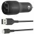 Incarcator masina BELKIN 24W Dual USB-A, USB-A - Lightning, 1m, black