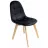Scaun Jumi Colin, Negru