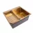 Chiuveta Sandonna HD5550, Inox, Auriu, 55 x 50