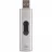 HDD Extern TRANSCEND 1.0TB PORTABLE SSD ESD320A SILVER, USB-A 3.1 10Gbps, Metallic Capless/Slider (68.2x19.7x9.5 mm, 26g, R/W:1050/950 MB/s, 3D-NAND flash)
