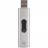 HDD Extern TRANSCEND 2.0TB PORTABLE SSD ESD320A SILVER, USB-A 3.1 10Gbps, Metallic Capless/Slider (68.2x19.7x9.5 mm, 26g, R/W:1050/950 MB/s, 3D-NAND flash)