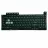 Keyboard ASUS TUF Gaming FX506 FA506 FX706 FA706 series w/ series w/Backlit RGB w/o frame "ENTER"-small ENG/RU Black Original