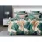 Lenjerie de pat CTEXTIL GROUP 
 2.2 DESIGN110, 2 persoane Euro, Satin, Verde