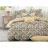 Lenjerie de pat CTEXTIL GROUP 
 2.2 DESIGN112, 2 persoane Euro, Satin, Verde