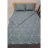 Lenjerie de pat CTEXTIL GROUP 
 2.2 DESIGN116, 2 persoane Euro, Calico lux, Negru
