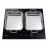 Plita incorporabila cu inductie Samsung NZ64B7799FK/WT, 7400 W, 4 arzatoare, Vitroceramica, Timer, Negru