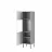 Dulap Halmar ASENSIO W- 1, Gri
