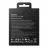 HDD Extern Samsung 2.0TB PORTABLE SSD T9 BLACK, USB-C 3.2 GEN 2X2 (88X59X13MM, 122G,R/W:2000/2000MB/S)