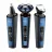 Aparat de ras electric Zilan ZLN8726 4-IN-1, Albastru deschis