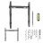Suport perete GEMBIRD WM-55F-03 BLACK 32"-55"