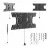 Suport perete GEMBIRD "WM-65F-03" BLACK 32"-65", 30KG, VESA:UP 400X200, WALL DISTANCE: 24MM