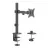 Braț pentru monitor reglabil GEMBIRD Table/desk display mounting arm Gembird (rotate,tilt,swivel),17”-32”,up to 9 kg,VESA:75x75,100x100