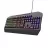 Gaming keyboard TRUST GXT 836 EVOCX, Illuminated Keyboard, rainbow wave RGB and soft-touch keys, 25 Key Anti-Ghosting, 12 direct access media keys, USB, US, Black