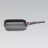 Tigaie grill Maestro MR-4826, 26x26 cm, Aluminiu, Granite antiaderenta, Gri