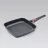 Tigaie grill Maestro MR-4826, 26x26 cm, Aluminiu, Granite antiaderenta, Gri