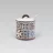 Recipient pentru zahar Maestro MR-20005-09, 0.3 l, Ceramica, Alb cu imprimeu