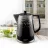 Ceainic electric Maestro MR-074 SILVER, 1.5 l, 1500 W, Negru, Argintiu