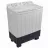 Masina de spalat rufe semiautomata ARTEL TG 90 P ABSTRACT 01, 9 kg, 1400 rot/min, Alb, Negru, A