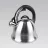 Ceainic cu fluier Maestro MR-1320-S, 2.2 l, Inox, Negru