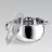 Cratita cu capac Maestro MR-3515-18, 2.8 l, 18 cm, Inox