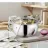 Cratita cu capac Maestro MR-3515-18, 2.8 l, 18 cm, Inox