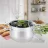 Cratita cu capac Maestro MR-3512-18, 2.9 l, 18 cm, Inox
