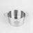 Cratita cu capac Maestro MR-3511-24, 5 l, 24x13.5 cm, Inox