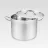 Cratita cu capac Maestro MR-3518-28, 12 l, 28 cm, Inox