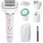 Epilator PANASONIC ES-EY80-P520, 60 pensete, 3 trepte de vietza, 5 duze, Alb, Roz
