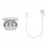 Casti fara fir PHILIPS TAT1138WT/00, WHITE, TWS
