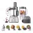 Robot de bucatarie Kenwood FDP 65.820SI, 1000 W, 3 L, Plastic